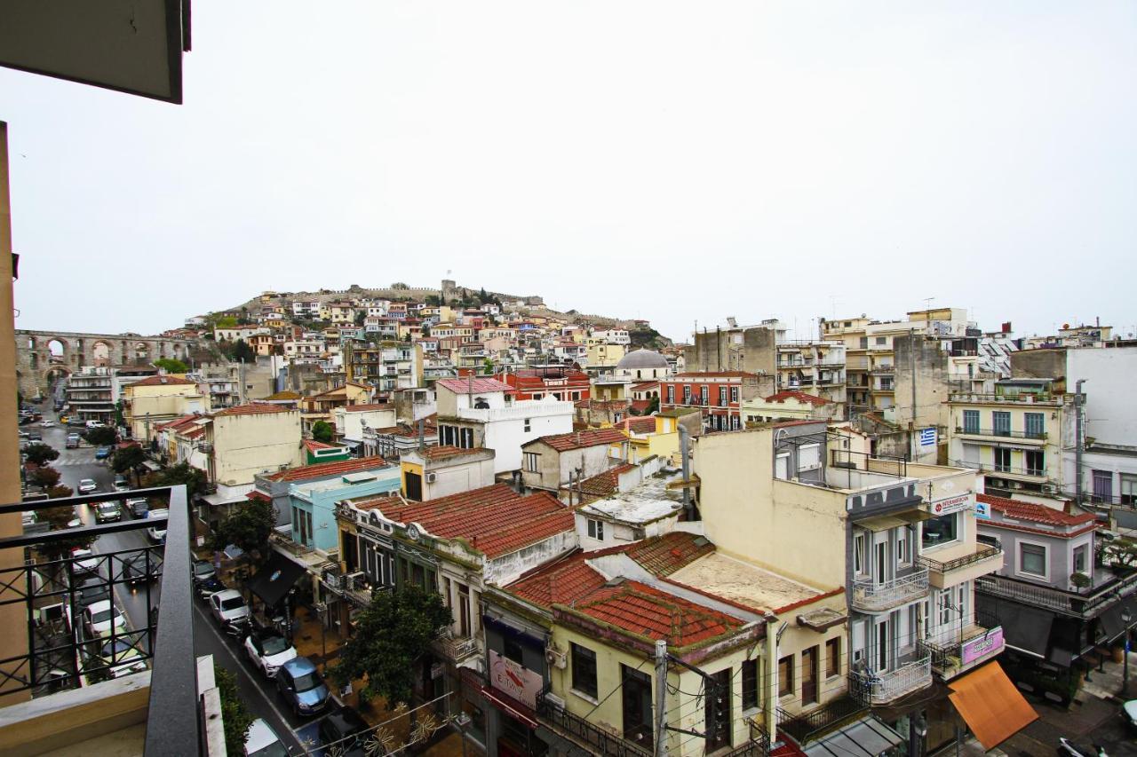 Kavala Squareview Apartment ภายนอก รูปภาพ