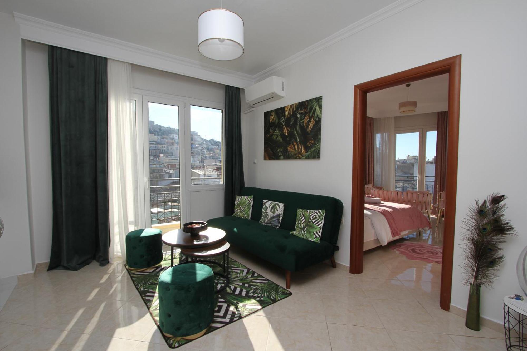 Kavala Squareview Apartment ภายนอก รูปภาพ